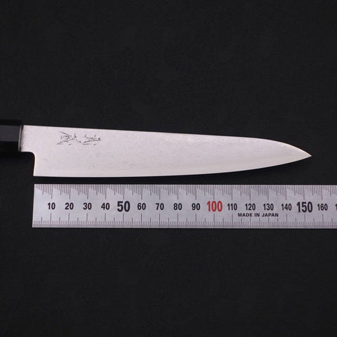 Petty ZA-18 Damas Manche en Buffle et Ébène 150mm-[Musashi]-[Couteaux de cuisine japonais]