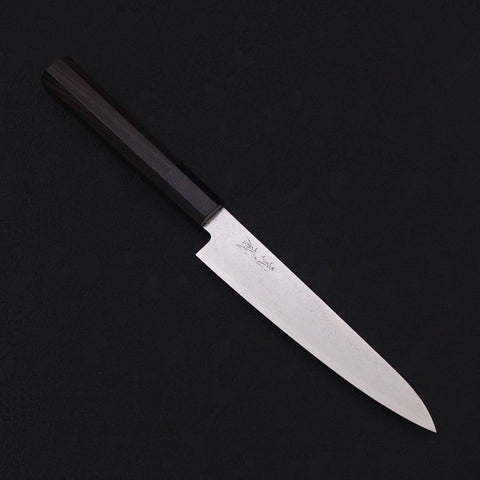 Petty ZA-18 Damas Manche en Buffle et Ébène 150mm-[Musashi]-[Couteaux de cuisine japonais]