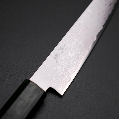 Petty ZA-18 Damas Manche en Urushi Vert 150mm-[Musashi]-[Couteaux de cuisine japonais]