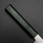 Petty ZA-18 Damas Manche en Urushi Vert 150mm-[Musashi]-[Couteaux de cuisine japonais]