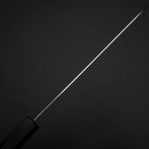 Petty ZA-18 Damas Manche en Urushi Vert 150mm-[Musashi]-[Couteaux de cuisine japonais]