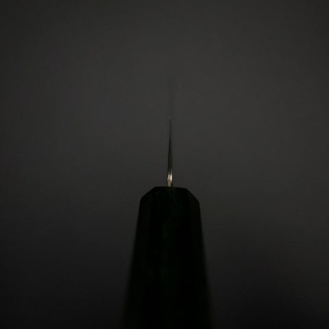 Petty ZA-18 Damas Manche en Urushi Vert 150mm-[Musashi]-[Couteaux de cuisine japonais]