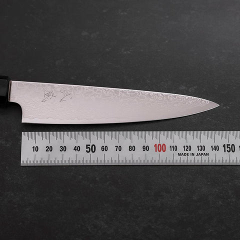 Petty ZA-18 Damascus Buffalo Magnolia Handle 150mm (5.9”)-[Musashi]-[Couteaux de cuisine japonais]