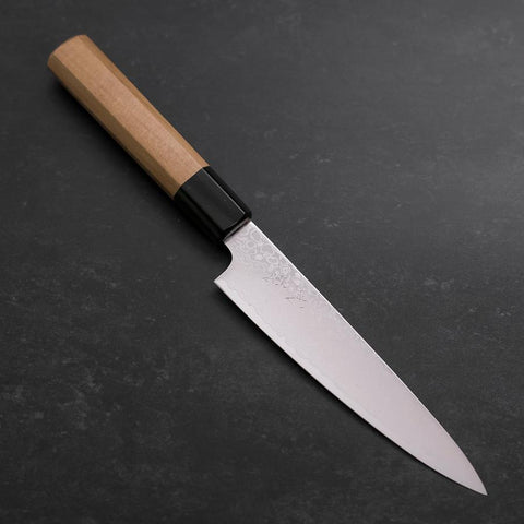 Petty ZA-18 Damascus Buffalo Magnolia Handle 150mm (5.9”)-[Musashi]-[Couteaux de cuisine japonais]