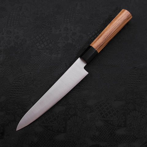 Petty ZDP-189 Poli Manche en Buffle et Bois de Teck 150mm-[Musashi]-[Couteaux de cuisine japonais]