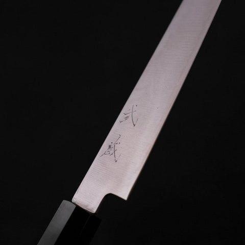 Petty ZDP-189 Poli Manche en Buffle et Bois de Teck 150mm-[Musashi]-[Couteaux de cuisine japonais]