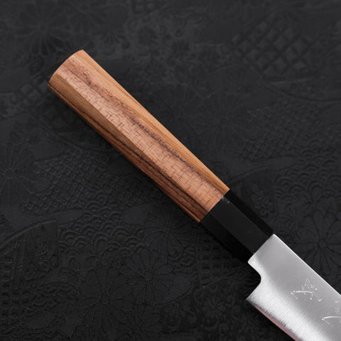 Petty ZDP-189 Poli Manche en Buffle et Bois de Teck 150mm-[Musashi]-[Couteaux de cuisine japonais]