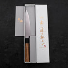 Petty ZDP-189 Poli Manche en Buffle et Bois de Teck 150mm-[Musashi]-[Couteaux de cuisine japonais]