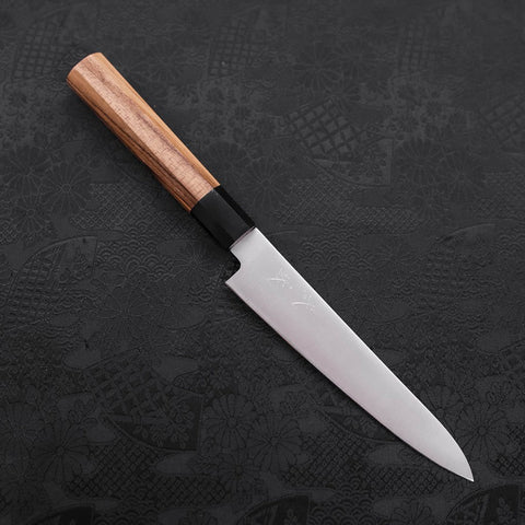 Petty ZDP-189 Poli Manche en Buffle et Bois de Teck 150mm-[Musashi]-[Couteaux de cuisine japonais]