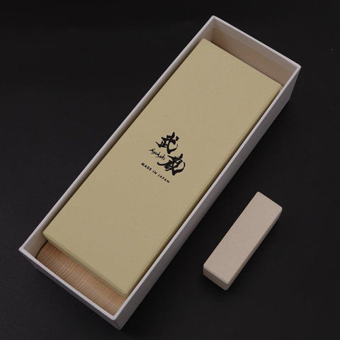 Pierre à Aiguiser Musashi #8000 avec Pierre Nagura-[Musashi]-[Couteaux de cuisine japonais]