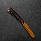 Pique à Glace en AUS-8 Manche en Bois de Cerf 58mm avec Étui en Karin-[Musashi]-[Couteaux de cuisine japonais]