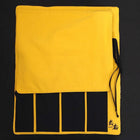 Rouleau à Couteaux de Cuisine Style Japonais Musashi Koi-Noir 4 Pochettes Fait Main-[Musashi]-[Couteaux de cuisine japonais]