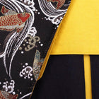 Rouleau à Couteaux de Cuisine Style Japonais Musashi Koi-Noir 4 Pochettes Fait Main-[Musashi]-[Couteaux de cuisine japonais]