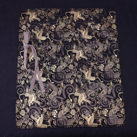 Rouleau pour Couteaux de Cuisine Style Japonais Musashi Aigle 4 Pochettes Fait Main-[Musashi]-[Couteaux de cuisine japonais]