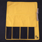 Rouleau pour Couteaux de Cuisine Style Japonais Musashi Fleurs Noires 4 Pochettes Fait Main-[Musashi]-[Couteaux de cuisine japonais]