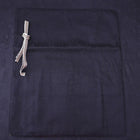 Rouleau pour Couteaux de Cuisine Style Japonais Musashi Fleurs Noires 4 Pochettes Fait Main-[Musashi]-[Couteaux de cuisine japonais]