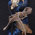 Rouleau pour Couteaux de Cuisine Style Japonais Musashi Koi 1 Pochette Fait Main-[Musashi]-[Couteaux de cuisine japonais]