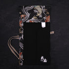 Rouleau pour Couteaux de Cuisine Style Japonais Musashi Noir Koi 1 Pochette Fait Main-[Musashi]-[Couteaux de cuisine japonais]
