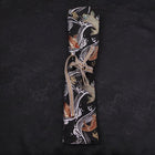 Rouleau pour Couteaux de Cuisine Style Japonais Musashi Noir Koi 1 Pochette Fait Main-[Musashi]-[Couteaux de cuisine japonais]