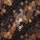 Rouleau pour Couteaux de Cuisine Style Japonais Musashi Or Sakura & Éventail 4 Pochettes Fait Main-[Musashi]-[Couteaux de cuisine japonais]
