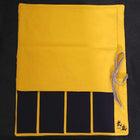 Rouleau pour Couteaux de Cuisine Style Japonais Musashi Tigre 4 Pochettes Fait Main-[Musashi]-[Couteaux de cuisine japonais]