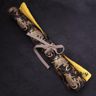 Rouleau pour Couteaux de Cuisine Style Japonais Musashi Tigre 4 Pochettes Fait Main-[Musashi]-[Couteaux de cuisine japonais]