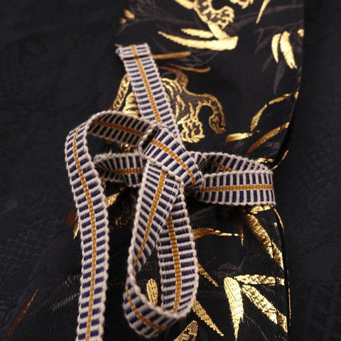 Rouleau pour Couteaux de Cuisine Style Japonais Musashi Tora (Tigre) 1 Pochette Fait Main-[Musashi]-[Couteaux de cuisine japonais]