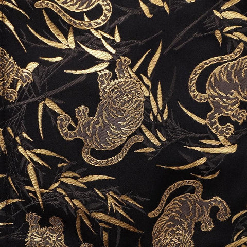 Rouleau pour Couteaux de Cuisine Style Japonais Musashi Tora (Tigre) 1 Pochette Fait Main-[Musashi]-[Couteaux de cuisine japonais]