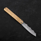 Ryubu-Dragon Brass Higonokami Aogami 120mm (4.7”)-[Musashi]-[Couteaux de cuisine japonais]