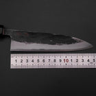Sabaki Blue Steel #1 Kurouchi Manche en Buffle et Magnolia 150mm-[Musashi]-[Couteaux de cuisine japonais]