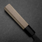 Sabaki White Steel #2 Kurouchi Manche en Buffle et Magnolia 140mm-[Musashi]-[Couteaux de cuisine japonais]