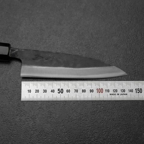 Sabaki White Steel #2 Kurouchi Manche en Buffle et Magnolia 140mm-[Musashi]-[Couteaux de cuisine japonais]
