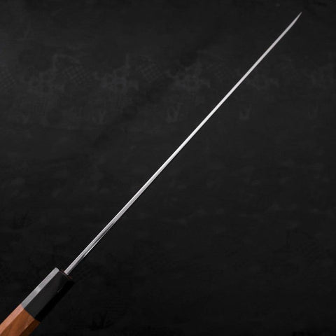 Sakimaru Takohiki Blue Steel #2 Kasumi Manche en Buffle et Bois de Wengé 300mm-[Musashi]-[Couteaux de cuisine japonais]