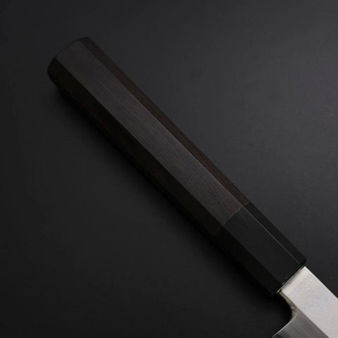 Sakimaru Takohiki Silver Steel #3 Kasumi Manche en Buffle et Ébène 300mm-[Musashi]-[Couteaux de cuisine japonais]