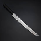 Sakimaru Takohiki Silver Steel #3 Kasumi Manche en Buffle et Ébène 300mm-[Musashi]-[Couteaux de cuisine japonais]