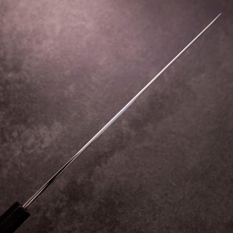 Sakimaru Takohiki White Steel #2 Honyaki Lune-Fuji Eau 270 mm Manche en Buffle et Ébène avec Saya en Magnolia-[Musashi]-[Couteaux de cuisine japonais]