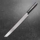 Sakimaru Takohiki White Steel #2 Honyaki Manche en Buffle et Ébène 300mm-[Musashi]-[Couteaux de cuisine japonais]