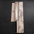 Sakimaru Takohiki White Steel #2 Honyaki Manche en Buffle et Ébène 300mm-[Musashi]-[Couteaux de cuisine japonais]