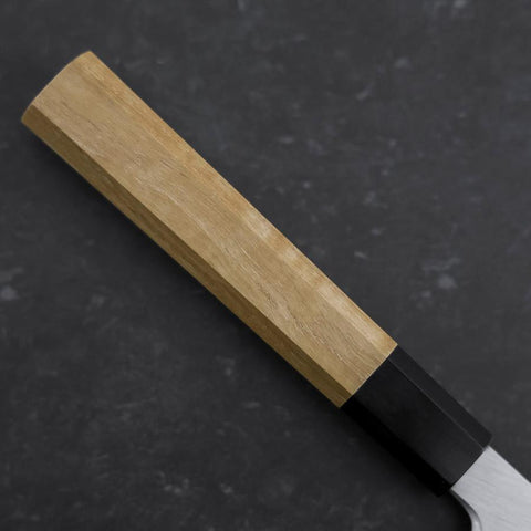 Sakimaru Takohiki White Steel #2 Kasumi Manche en Buffle et Bois de Teck 270mm-[Musashi]-[Couteaux de cuisine japonais]