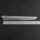 Sakimaru Takohiki White Steel #2 Kasumi Manche en Buffle et Bois de Teck 270mm-[Musashi]-[Couteaux de cuisine japonais]