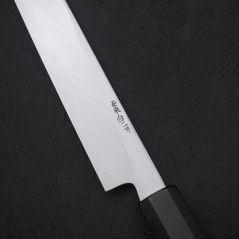 Sakimaru Takohiki White Steel #2 Kasumi Manche en Buffle et Ébène 270mm-[Musashi]-[Couteaux de cuisine japonais]