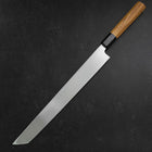 Sakimaru Takohiki White steel #2 Kasumi Manche en Buffle et Bois de Teck 300mm-[Musashi]-[Couteaux de cuisine japonais]