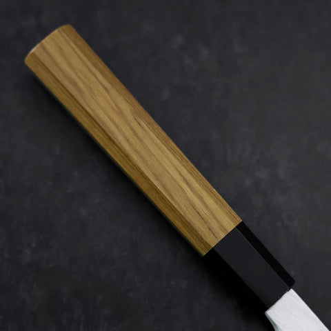 Sakimaru Takohiki White steel #2 Kasumi Manche en Buffle et Bois de Teck 300mm-[Musashi]-[Couteaux de cuisine japonais]