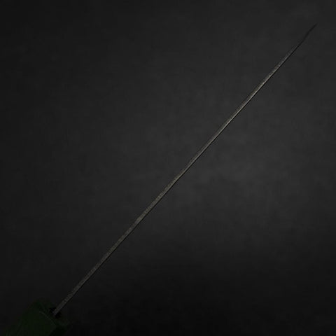 Santoku 440C Nashiji Damas Manche Urushi Vert 165mm-[Musashi]-[Couteaux de cuisine japonais]
