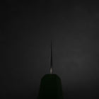 Santoku 440C Nashiji Damas Manche Urushi Vert 165mm-[Musashi]-[Couteaux de cuisine japonais]