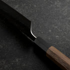 Santoku 440C Nashiji Damas Manche en Buffle et Noyer 165mm-[Musashi]-[Couteaux de cuisine japonais]