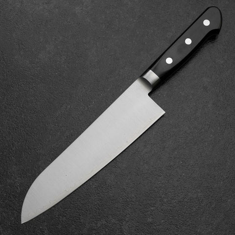 Santoku 440C Poli Manche Occidental 180mm-[Musashi]-[Couteaux de cuisine japonais]