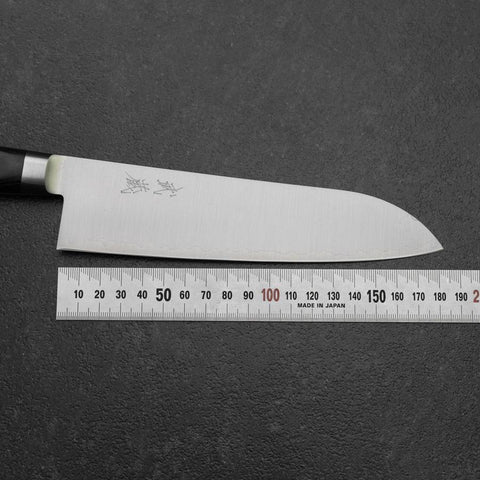 Santoku 440C Poli Manche Occidental 180mm-[Musashi]-[Couteaux de cuisine japonais]