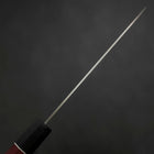 Santoku AUS-10 Damas Manche en Cerisier Rouge 170mm-[Musashi]-[Couteaux de cuisine japonais]