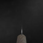 Santoku AUS-6 Tsuchime Manche Occidental 180mm-[Musashi]-[Couteaux de cuisine japonais]